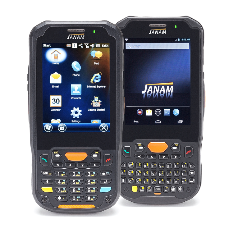 Janam Xm5 0qxandnv00 Rugged Pda Xm5 Android No Scanner Qwerty Keypad Peak Technologies