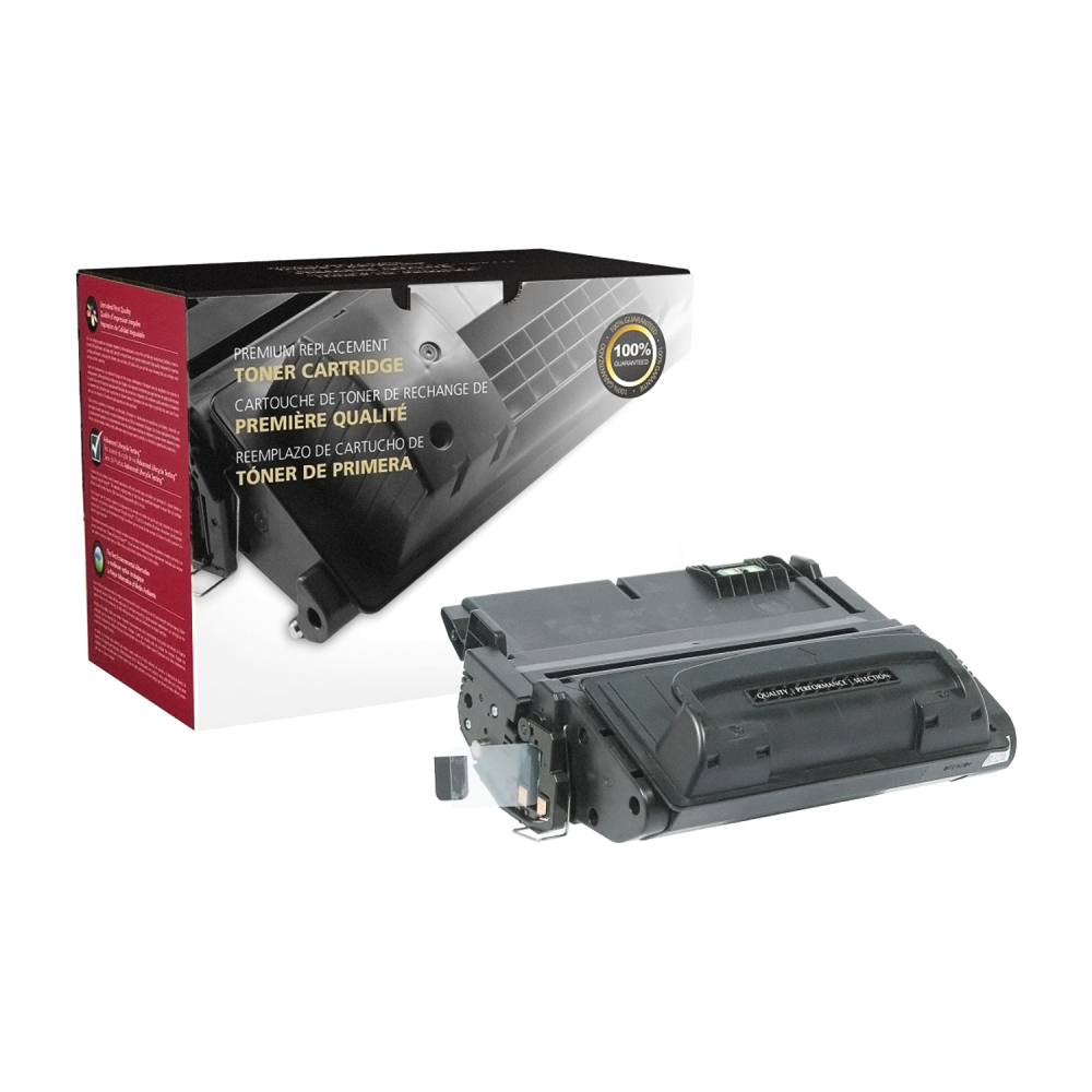 HP 42A (Q5942A) Toner Cartridge, Black 