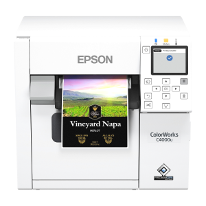 Epson ColorWorks CW-C4000 Color Inkjet Label Printer