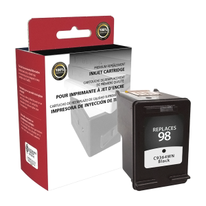 Peak Performance Remanufactured Black Inkjet Cartridge for HP C9364WN (HP 98)