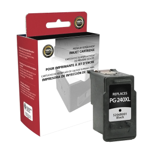 Peak Performance Remanufactured High-Yield Black Inkjet Cartridge for Canon PG-240XL