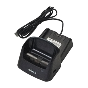 Unitech 5000-604249G Single-Slot USB Cradle with Battery Slot for PA520