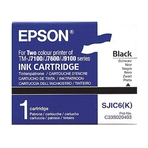 Epson SJIC6 Black Ink Cartridge C33S020403