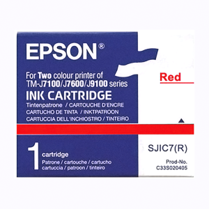 Epson SJIC6 Red Ink Cartridge C33S020405