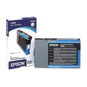 Epson 110 ml Cyan UltraChrome Ink Cartridge T543200